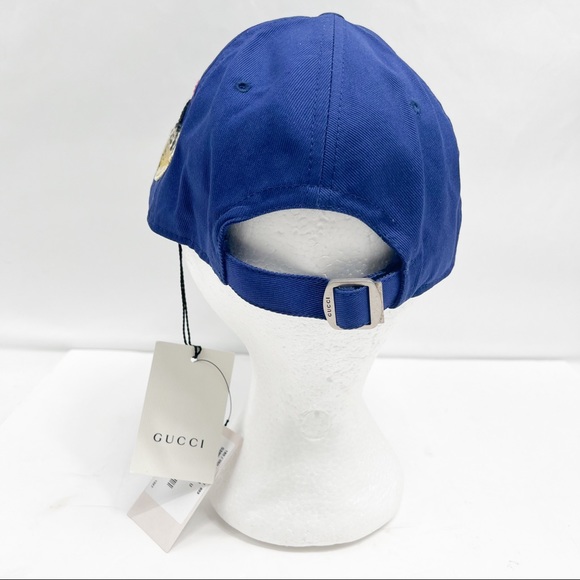 Gucci NY Butterflies Embroidery New York Yankees Cap - Picture 8 of 11